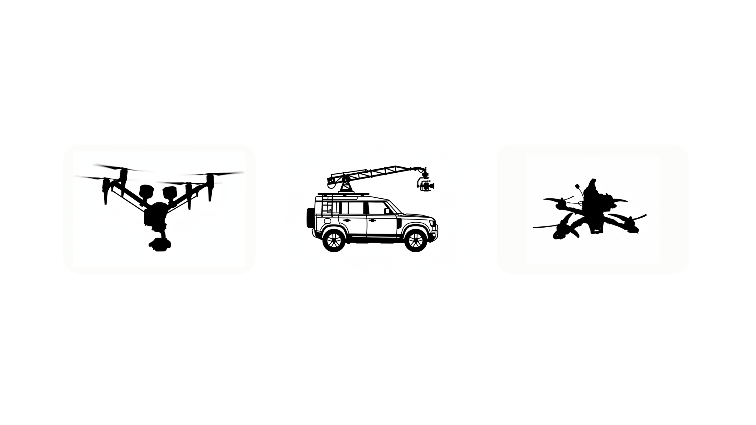 Drone FPV, Motocrane Ultra, Flowcine Blackarm, Ronin 2, camera 8k